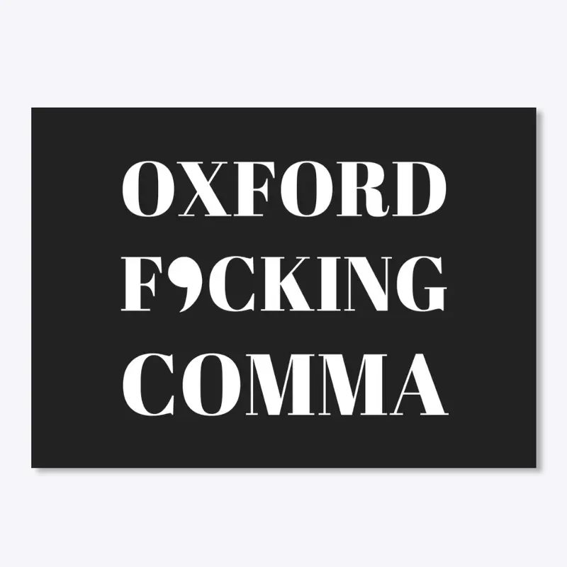 Oxford Comma